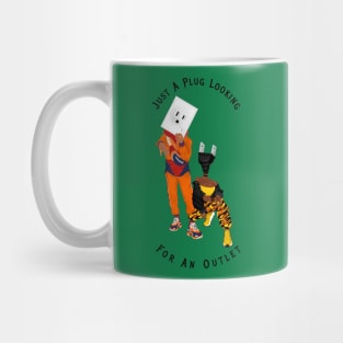 Just a plug looking for an outlet Mug